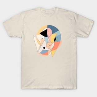 Running Pig Picasso Style T-Shirt